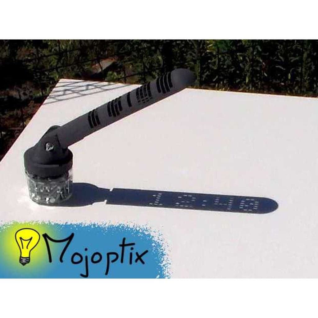 Figura 3D personalizada de Digital Sundial · Arte en PLA