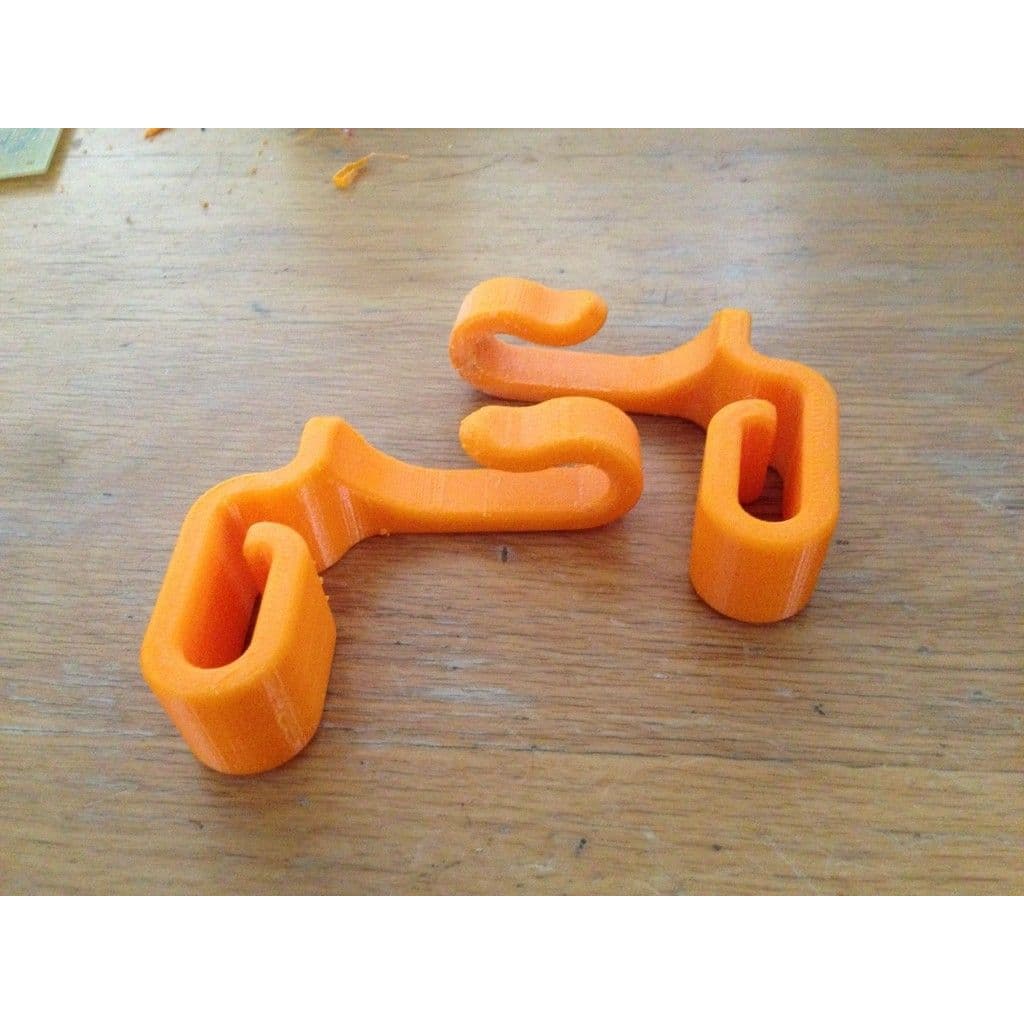 Figura 3D personalizada de Car Seatback Trash Bag Hooks · Pasatiempo en PLA — imagen 2