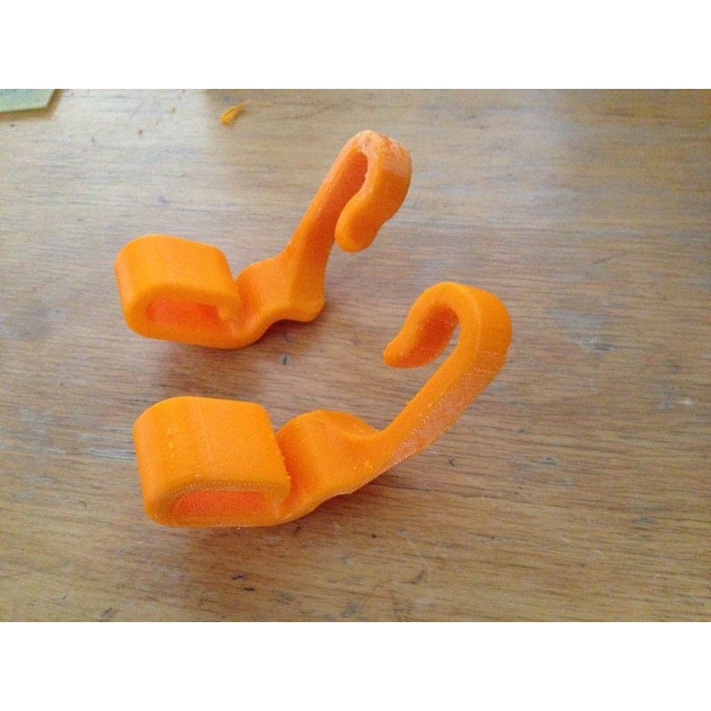 Figura 3D personalizada de Car Seatback Trash Bag Hooks · Pasatiempo en PLA — imagen 3