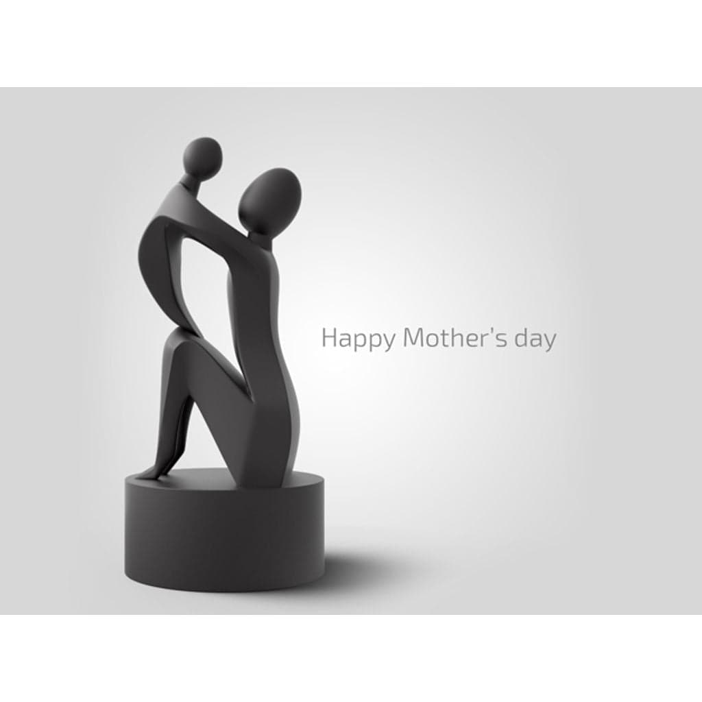 Figura 3D personalizada de Mother's Day Sculpture  · Arte en PLA