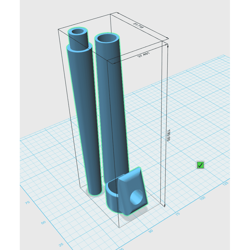 Figura 3D personalizada de Wind Turbine · Educación en PLA — imagen 2