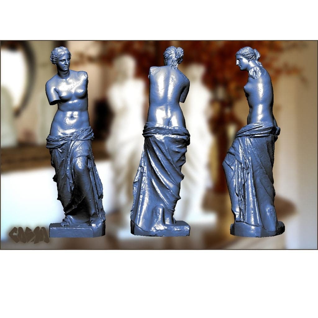 Figura 3D personalizada de Venus de Milo · Arte en PLA — imagen 3