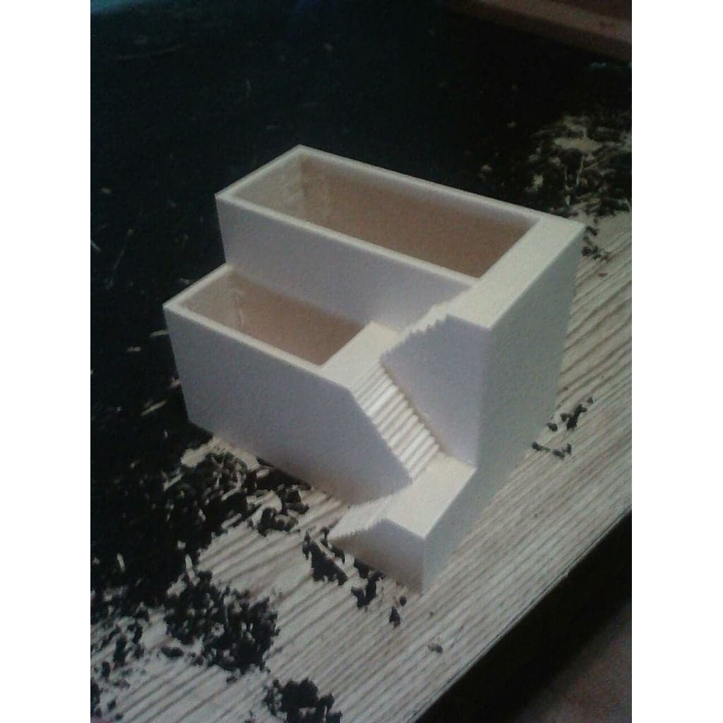 Figura 3D personalizada de Flower pot · Arte en PLA — imagen 3