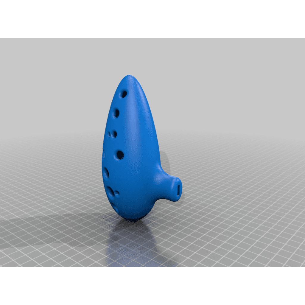 Figura 3D personalizada de Updated 12 Hole Ocarina · Pasatiempo en PLA — imagen 2