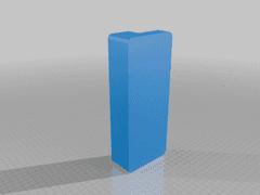 Figura 3D personalizada de Organiser for USB cables and chargers · Hogar en PLA — imagen 3