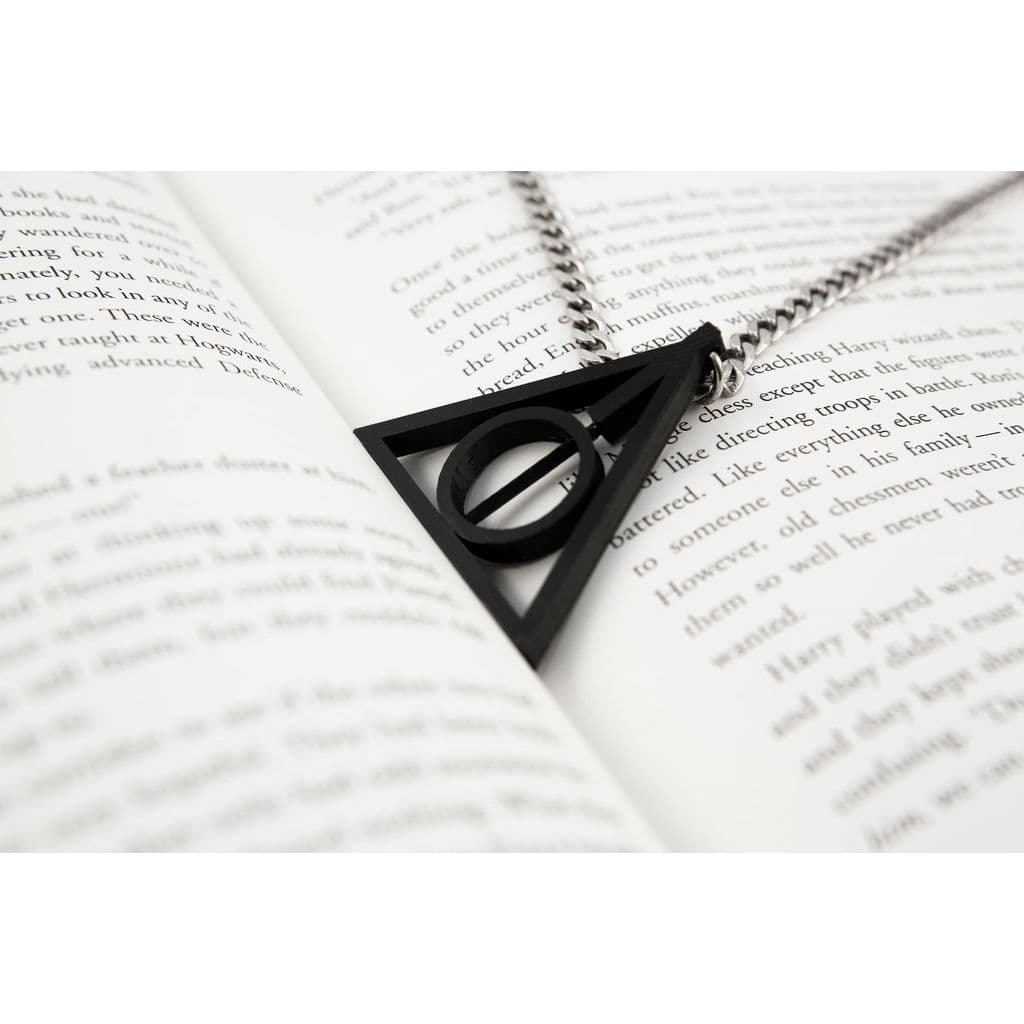 Figura 3D personalizada de Deathly Hallows Rotating Pendant · Moda en PLA — imagen 3