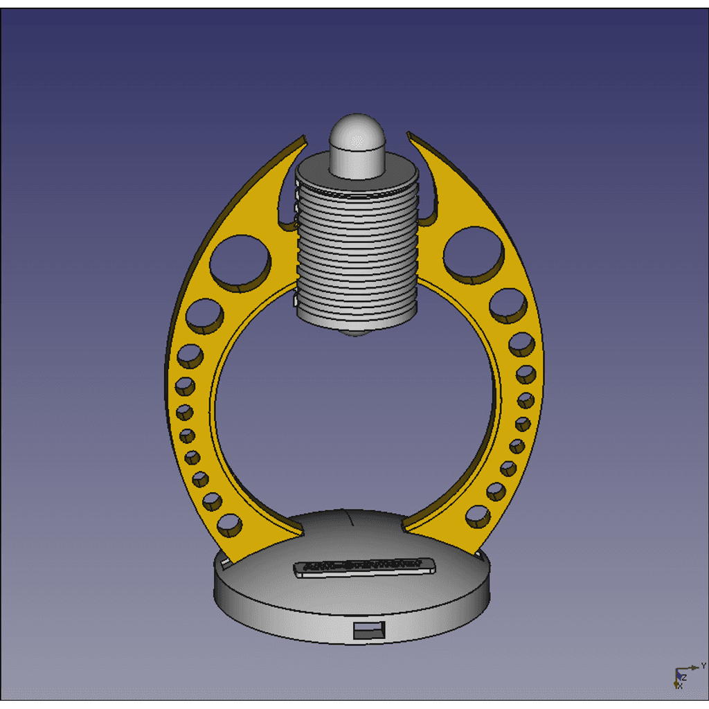 Figura 3D personalizada de Anti-Gravitator · Educación en PLA — imagen 2