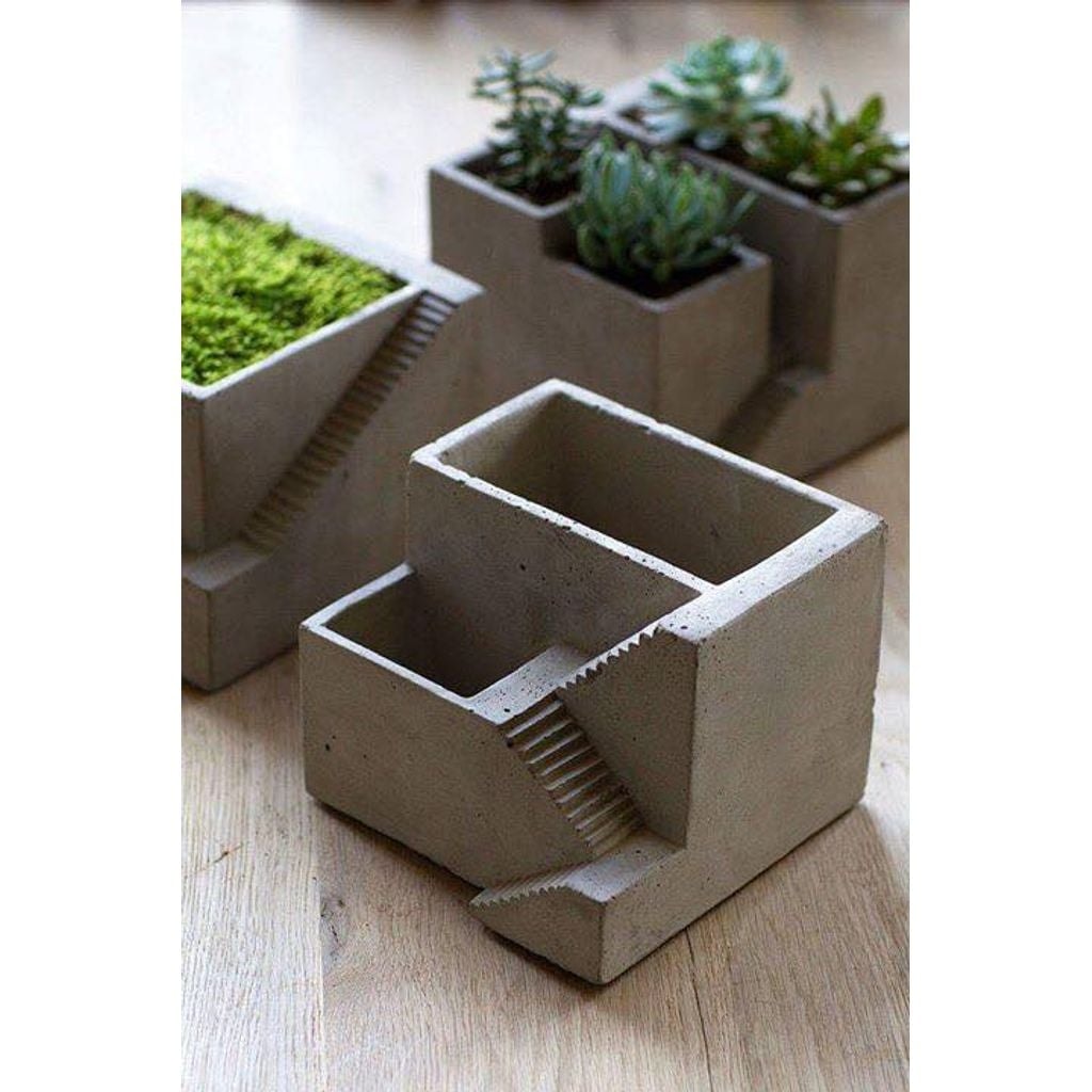 Figura 3D personalizada de Flower pot · Arte en PLA